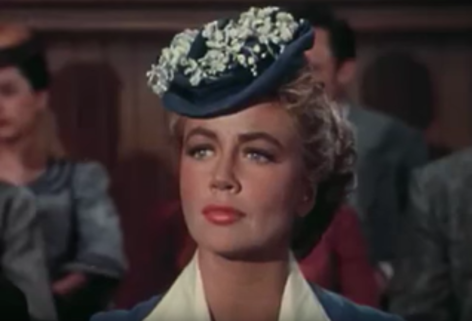 dorothy malone 1956, american actress, 1950s movies, 1950s westerns, tension at table rock