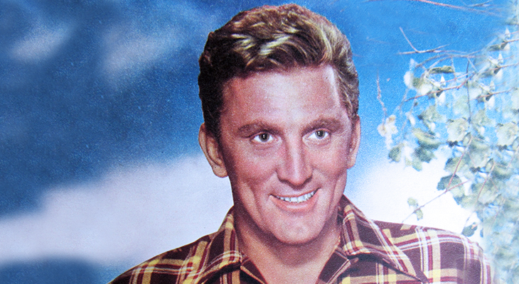 kirk douglas 1950s, american actor, 1940s movies, classic movie stars, 1950s films, the big trees