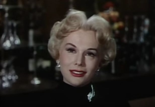 eva gabor 1954, hungarian american actress, 1950s movies, the last time i saw paris, younger