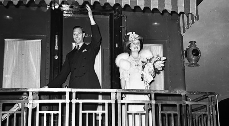 king george vi, english king, 1939, queen elizabeth, elizabeth bowes lyon, the queen mother, british royalty, royal tour canada, royal train