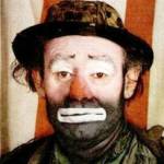 emmett kelly birthday, emmett kelly 1953, american clown, circus performer, aerial kellys trapeze artist, professional clown, ringling brothers and barnum and bailey circus clown, whiteface clown, hobo clown, weary willie, clown actor, 1950s movies, the fat man, the greatest show on earth, wind across the everglades, octogenarian birthdays, senior citizen birthdays, 60 plus birthdays, 55 plus birthdays, 50 plus birthdays, over age 50 birthdays, age 50 and above birthdays, celebrity birthdays, famous people birthdays, december 9th birthdays, born december 9 1898, died march 28 1979, celebrity deaths