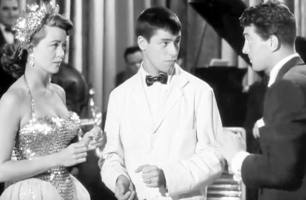 dorothy malone 1953, american actress, jerry lewis, dean martin, lewis and martin movies, 1950s comedy films, scared stiff