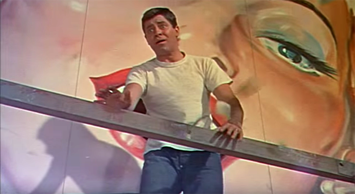 jerry lewis 1955, american comedian, comedic actor, 1950s comedy films, artists and models