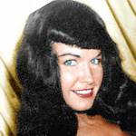 bettie page birthday, nee bettie mae page, bettie page 1950s, american model, 1950s glamour model, queen of pinups model, 1950s playboy model, miss january 1955, queen of bondage model, born again christian, trademark black bangs, fashion icon, seamed stockings, stiletto heels, 1950s erotica photography, octogenarian birthdays, senior citizen birthdays, 60 plus birthdays, 55 plus birthdays, 50 plus birthdays, over age 50 birthdays, age 50 and above birthdays, celebrity birthdays, famous people birthdays, april 22nd birthday, born april 22 1923, died december 11 2008, celebrity deaths