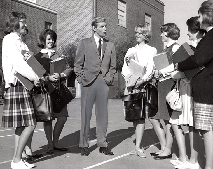 james franciscus 1963, american actor, 1960s televison series, golden age of television, mr novak tv series