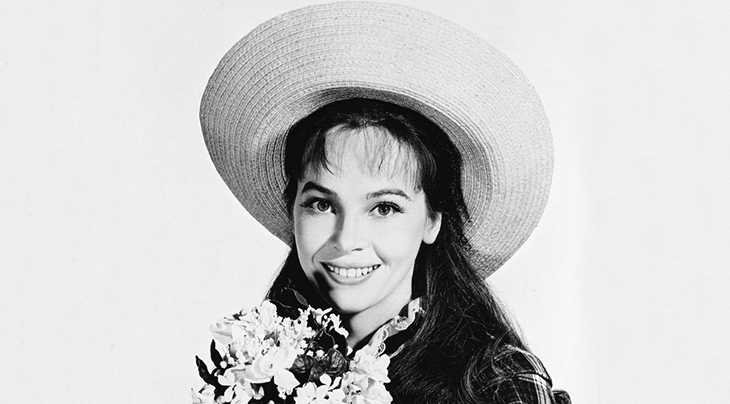 leslie caron 1958, french actress, 1950s movie musicals, gigi star, leslie caron younger