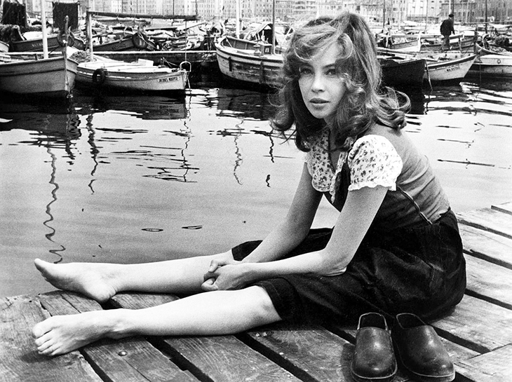 leslie caron 1960s, filming 1961 movie fanny, french actress, ballet dancer