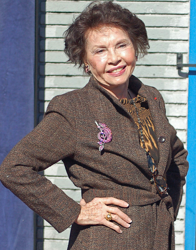 leslie caron 2009, french actress, movie star, hollywood walk of fame