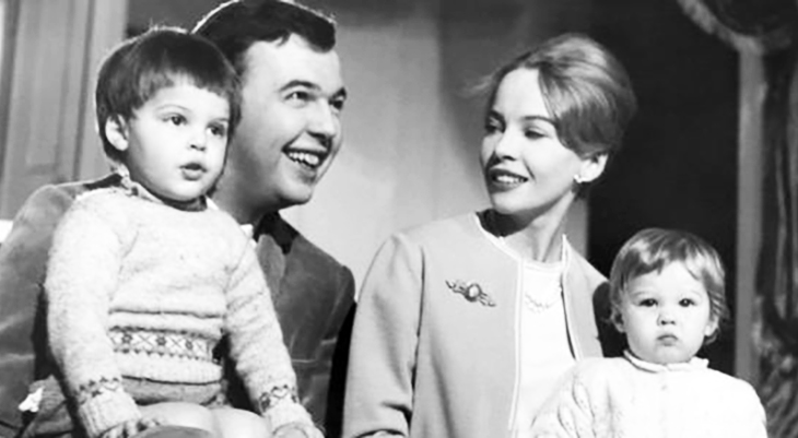 leslie caron 1959, french actress, leslie caron family, leslie caron husband peter hall, leslie caron son christopher hall, jennifer hall