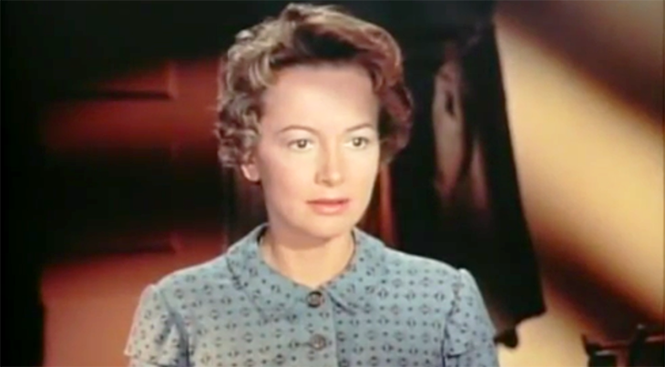 olivia de havilland 1958, english american actress, 1950s movies, the proud rebel