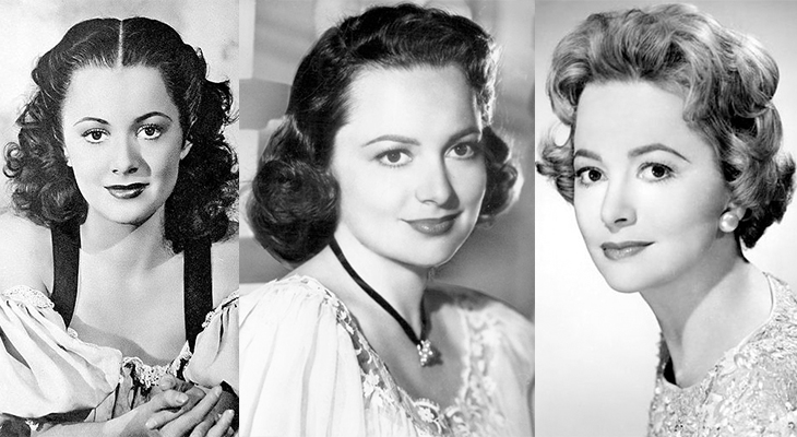 olivia de havilland 1936, english american actress, olivia de havilland 1948, olivia de havilland 1959, olivia de havilland younger to older