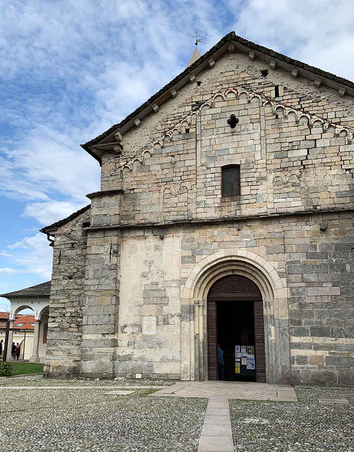lake maggiore, baveno italy, santi gervasio and protasio church, piazza della chiesa, historic churches of italy