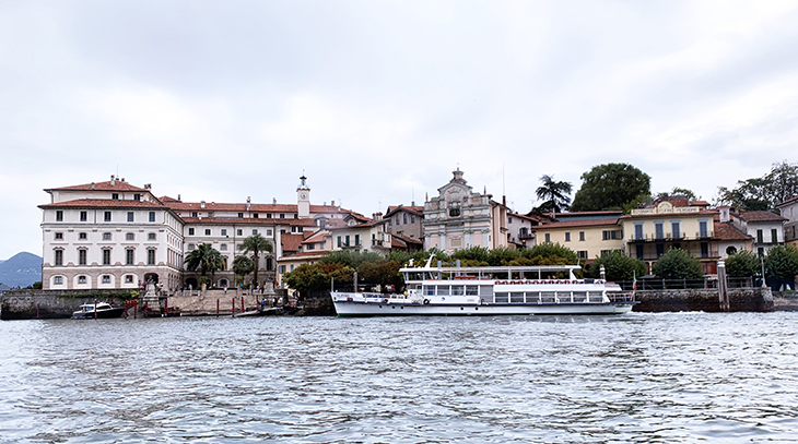 isola bella 2019, lake maggiore, borromean islands, italy palaces, borromeo palazzo, borromeo summer palace, tiered gardens, ferry boat