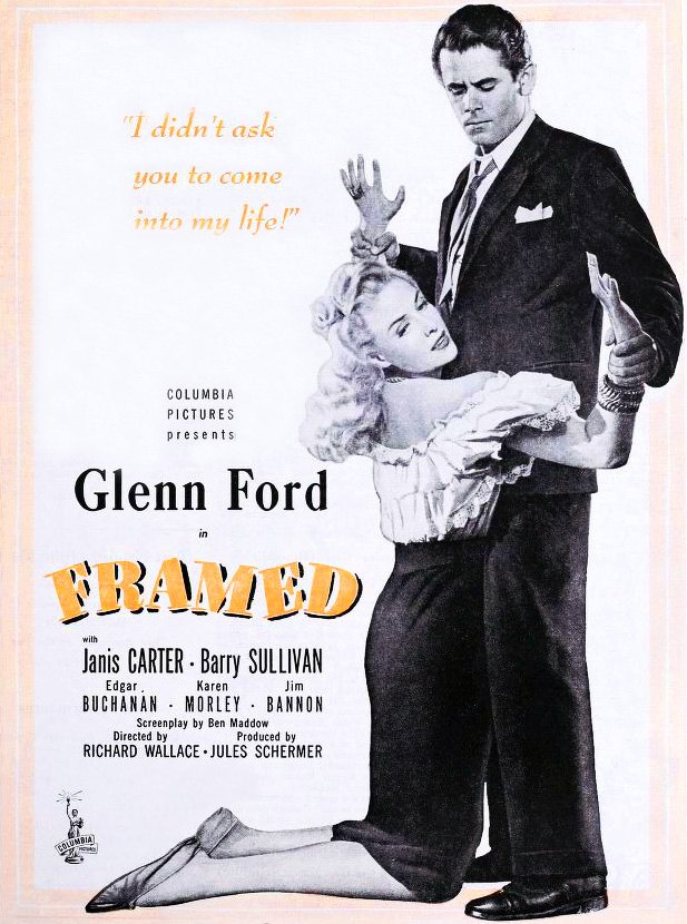 Últimas películas que has visto (las votaciones de la liga en el primer post) 1947-movie-Framed-Glenn-Ford-Janis-Carter-Photoplay-ad-photoplayjanjun100macf_3_0563-CT-adj