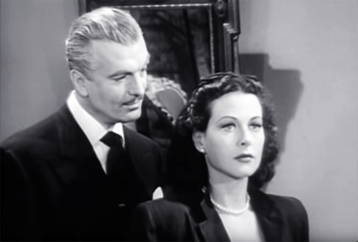 1947 movies, classic films, film noir, dishonored lady, film stars, american actors, austrian american actress, hedy lamarr, john loder, british actor