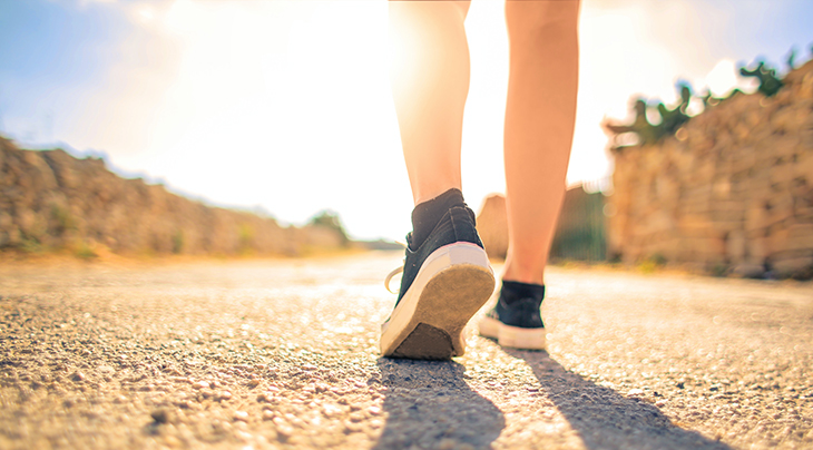 walking, sunshine, healthy, vitamin d, sunlight, daytime, outdoors, running shoes