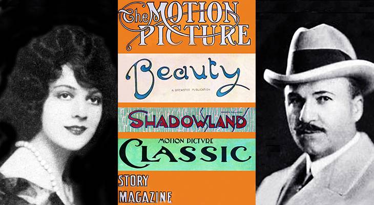 eugene v brewster, 1924, american publisher, m p publishing, brewster publications, the motion picture story magazine, motion picture classic, shadowland, beauty magazine, corliss palmer, 1922, actress, fame and fortune contest winner