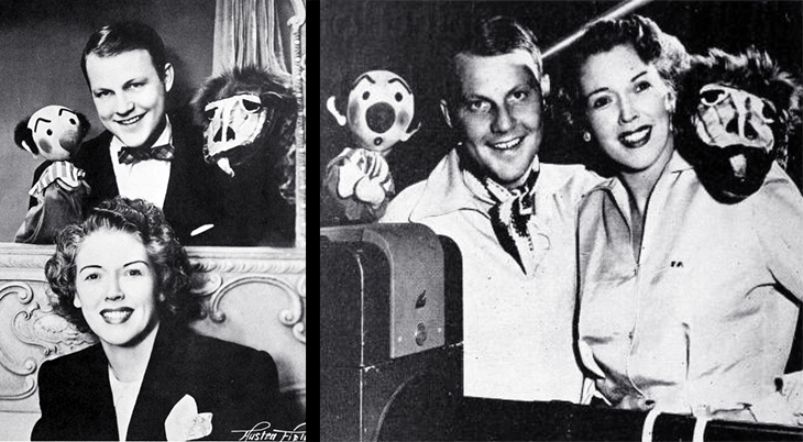 fran allison, american actress, comedian, singer, 1952, 1950s television series, children tv shows, kukla fran and ollie, puppeteer, burr tillstrom, puppets, 