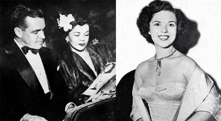 shirley temple, american actress, 1930s child star, juvenile academy award winner, 1951, husband, charles black, 1952