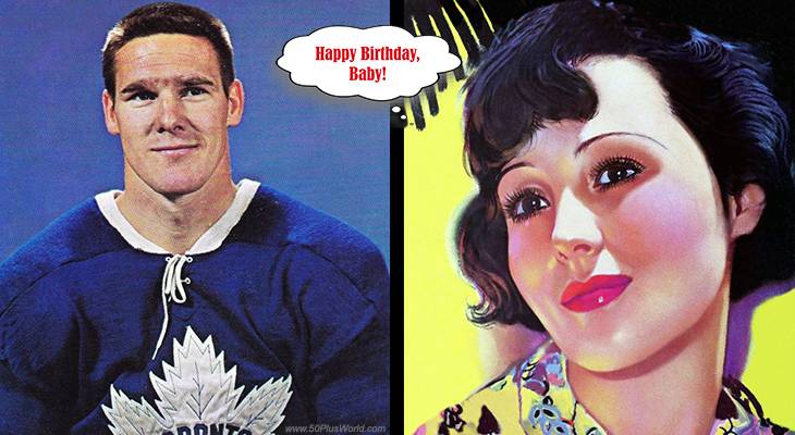 happy birthday wishes, birthday cards, birthday card pictures, famous birthdays, january 12th, born on january 12, tim horton, nhl, hockey player, donut shop, canadian, luise rainer, best actress, academy awards, classic movies, film star, the good earth