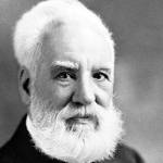 alexander graham bell, born march 3, march 3rd birthday, scottish scientish, canadian engineer, american inventor, 1st telephone, bell telephone company founder, aerial experiment association cofounder