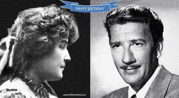 birthday wishes, happy birthday, greeting card, born march 10th, famous birthdays, native canadian, poetry, ojistoh, the song my paddle sings, flint and feather, irish actor, film star, classic movies, going my way, how green was my valley, the quiet man