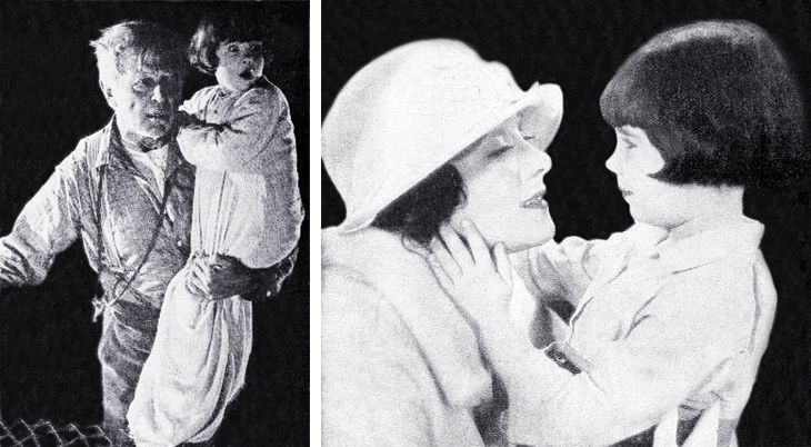 captain january, 1924, silent movie, actors, film stars, hobart bosworth, irene rich, child actor, baby peggy