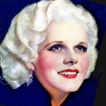 jean harlow, born march 3rd, american actress, 1930s, classic movies, hells angels, the public enemy, platinum blonde, bombshell, dinner at eight, libeled lady, riff raff, china seas, goldie, red dust, hold your man, wife vs secretary, personal property