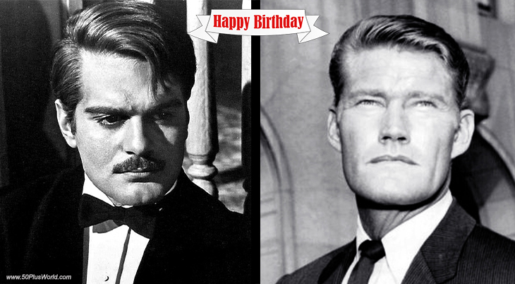 birthday wishes, happy birthday, greeting card, born april 10th, famous birthdays, film stars, actors, omar sharif, chuck connors, classic movies, doctor zhivago, old yeller, funny girl, flipper, lawrence of arabia, tv shows, the rifleman, arrest and trial