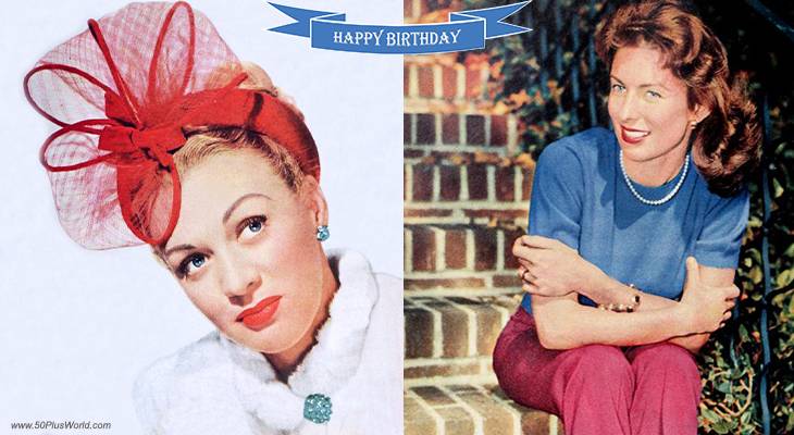 birthday wishes, happy birthday, greeting card, born april 30, famous birthdays, eve arden, cloris leachman, actress, film stars, classic movies, the last picture show, tea for two, mildred pierce, tv shows, our miss brooks, phyllis, the mary tyler moore show, lassie, emmy awards, academy awards