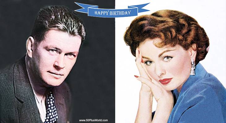 birthday wishes, happy birthday, greeting card, born may 25, famous birthdays, boxer, gene tunney, world heavyweight champion, hall of fame, actress, jeanne crain, film star, classic movies, leave her to heaven, state fair, a letter to three wives