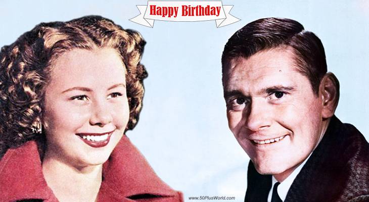 birthday wishes, happy birthday, greeting card, born september 4, famous birthdays, mitzi gaynor, dick york, actress, singer, dancer, actor, film stars, tv shows, bewitched, going my way, classic movies, south pacific, inherit the wind, surprise package, for love or money