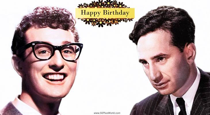 birthday wishes, happy birthday, greeting card, born september 7, famous birthdays, buddy holly, elia kazan, singer, songwriter, rock and roll, filmmaker, actor, classic movies, a tree grows in brooklyn, gentlemans agreement, on the waterfront, academy awards, hall of fame