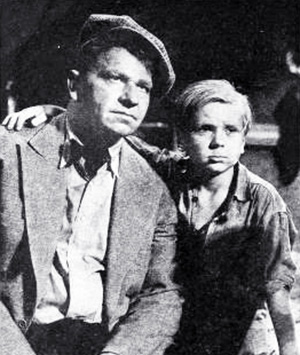 wallace beery, american actor, film star, jackie cooper, child actor, movies, 1930s films, 1931, the champ
