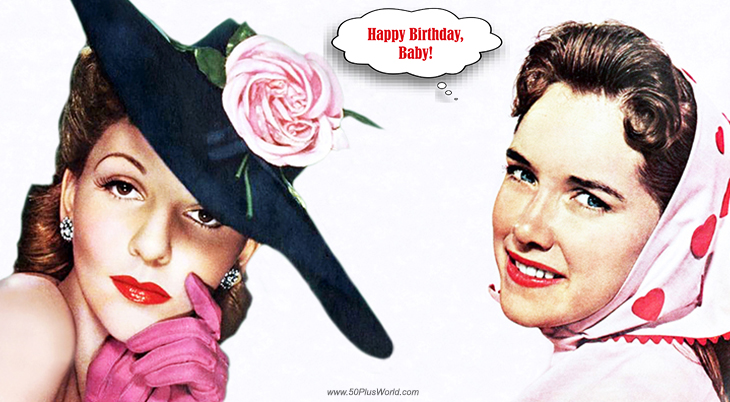 birthday wishes, happy birthday, greeting card, born december 1, famous birthdays, mary martin, film star, dianne lennon, actress, singer, broadway, peter pan, south pacific, tv shows, the lawrence welk show, the lennon sisters, classic movies, birth of the blues, tony awards, larry hagmans mother, vocal group hall of fame