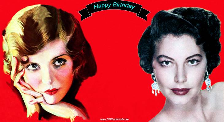 birthday wishes, happy birthday, greeting card, born december 24, famous birthdays, film star, actress, ruth chatterton, ava gardner, classic movies, showboat, bhowani junction, mogambo, the sun also rises, dodsworth, madame x, sarah and son, the rich are always with us, mrs george brent, mrs frank sinatra, mrs mickey rooney, mrs ralph forbes