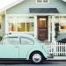 house, vacation, home, car, volkswagen beetle