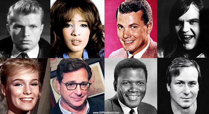 2022 celebrity deaths, famous died 2022, celebrities who died 2022, famous people deaths 2022, died in 2022, meat loaf, sidney poitier, william hurt, dwayne hickman, hardy kruger, yvette mimieux, ronnie spector, bob saget