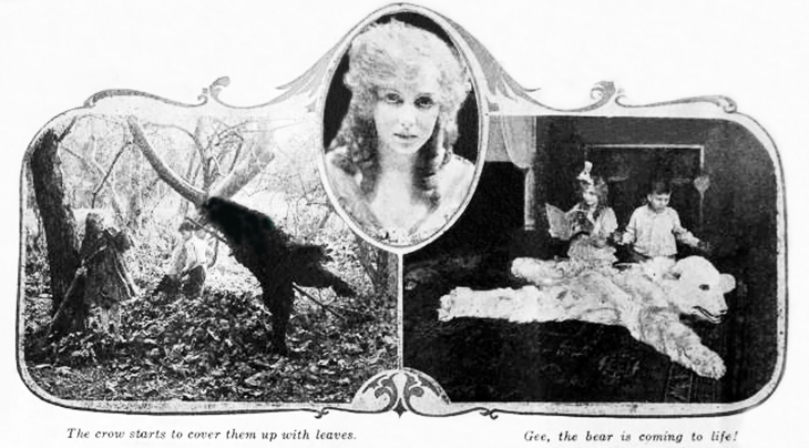 fred woodward, violet macmillan, gordon griffith, actors, oz films, the magic cloak, 1914, universal movies, 1917, like babes in the woods, costumes, hank the mule, the lion, the tiger, the man bird, animal impersonator, characters, 