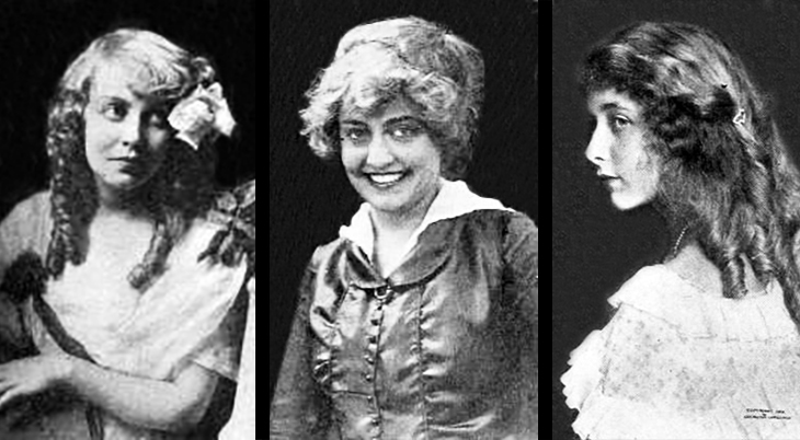 oz film company, actresses, movie stars, violet macmillan, 1915, vivian reed, 1914, mildred harris, leading ladies, silent movies, oz films, the patchwork girl of oz, the magic cloak, the new wizard of oz, the last egyptian, the scarecrow, 