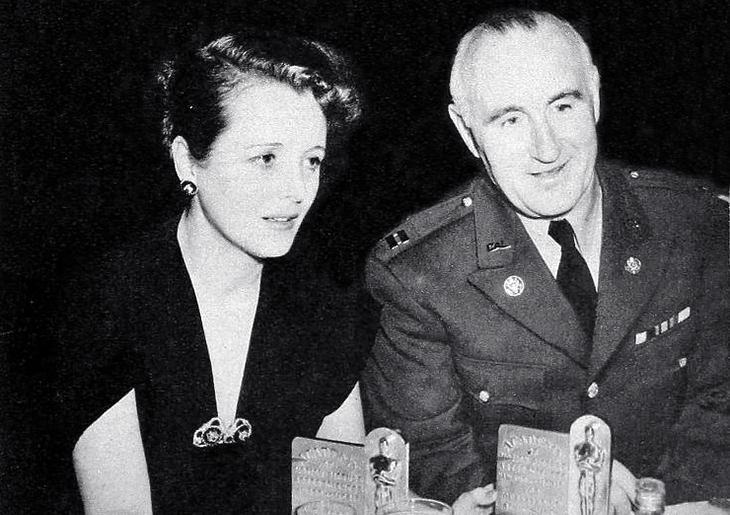 mary astor, american, best supporting actress, donald crisp, best supporting actor, 1942 february, academy awards, oscar ceremony, film stars, movies, the great lie, how green was my valley
