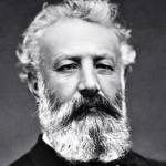 jules verne, born february 8, february 8th birthday, french writer, poet, playwright, novelist, fantasy novels, twenty thousand leagues under the seas, journey to the center of the earth, five weeks in a balloon, around the world in eighty days, in search of the castaways
