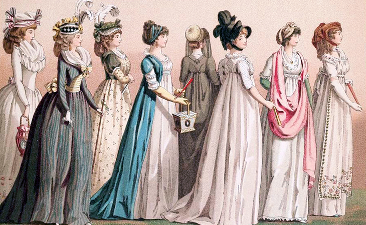 womens fashion, dresses, evening gowns, regency fashions, womens wear, 1790s, 1800s, bonnets, hats, walking dresses, ball gowns