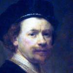 rembrandt, born july 15, july 15th birthday, dutch artist, golden age, painter, self portrait, famous paintings, the night watch, bathsheba at her bath, the man with the golden helmet, the flight into egypt, the abduction of europa, the three trees, the polish rider