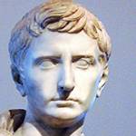 caesar augustus, emperor octavian, born september 23, september 23rd birthday, roman empire founder, julius caesar adoptive son, nephew of julius caesar, defeated marc antony, invaded egypt,