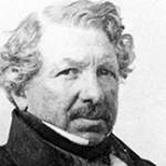 louis daguerre, born november 18, november 18th birthday, french artist, theatre designer, scenic designer, panorama painter, diorama inventor, daguerrotype process of photography, father of photography, 1840s