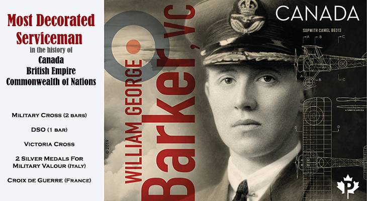 william george barker, canadian pilot, flying ace, world war one, wwi, billy barker, most decorated serviceman, canadian hero, victoria cross, military cross, distinguished service order, croix de guerre france, silver medal italy