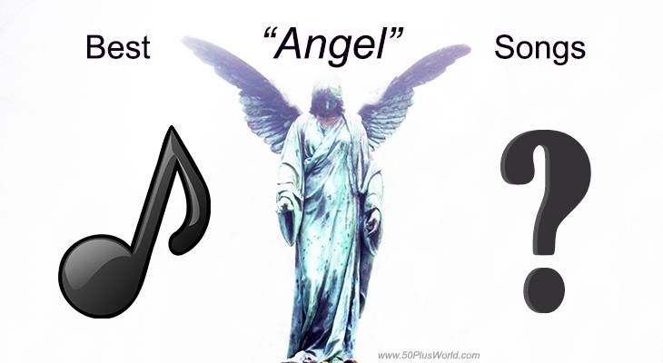 green angel, best angel songs, music note, question mark, angel lyrics, angel in song title