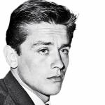 alain delon, french actor, film star, 1960s, movies, texas across the river, christine, the sicilian clan, purple noon, rocco and his brothers, marco polo, the leopard, once a thief, the yellow rolls royce, scorpio, zorro, red sun, 