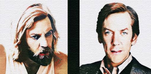 donald sutherland, canadian actor, 1970s, 1980s, film star, movies, johnny got his gun, ordinary people, painting
